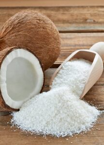 desiccated coconut