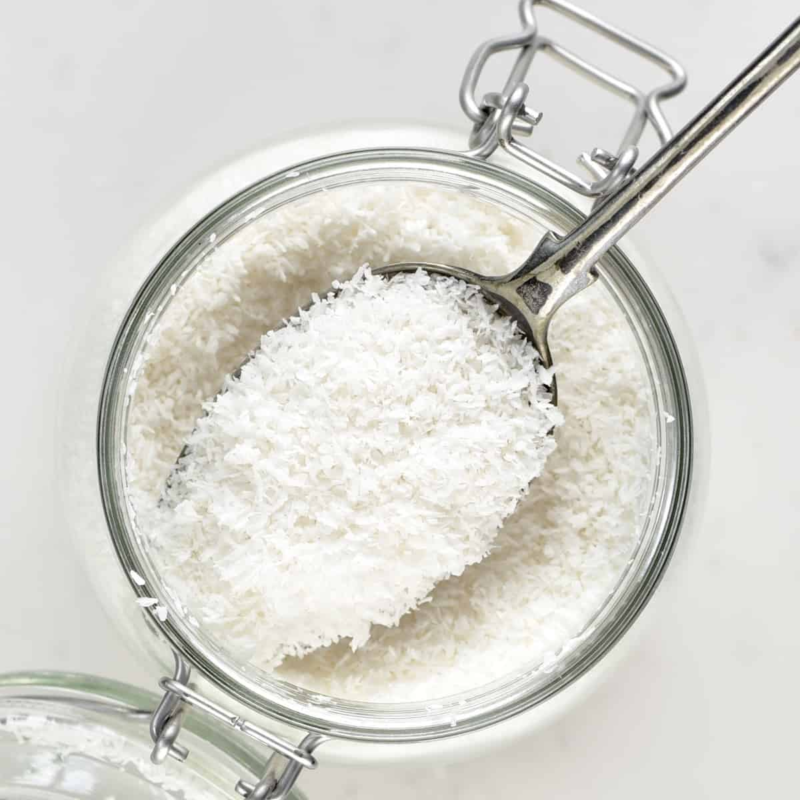 desiccated coconut